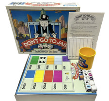 Don't Go To Jail Game Monopoly Parker Brothers 1991 Complete