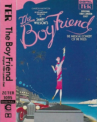 THE BOYFRIEND SANDY WILSON ORIGINAL LONDON CAST 1984 CASSETTE ALBUM TER DIGITAL