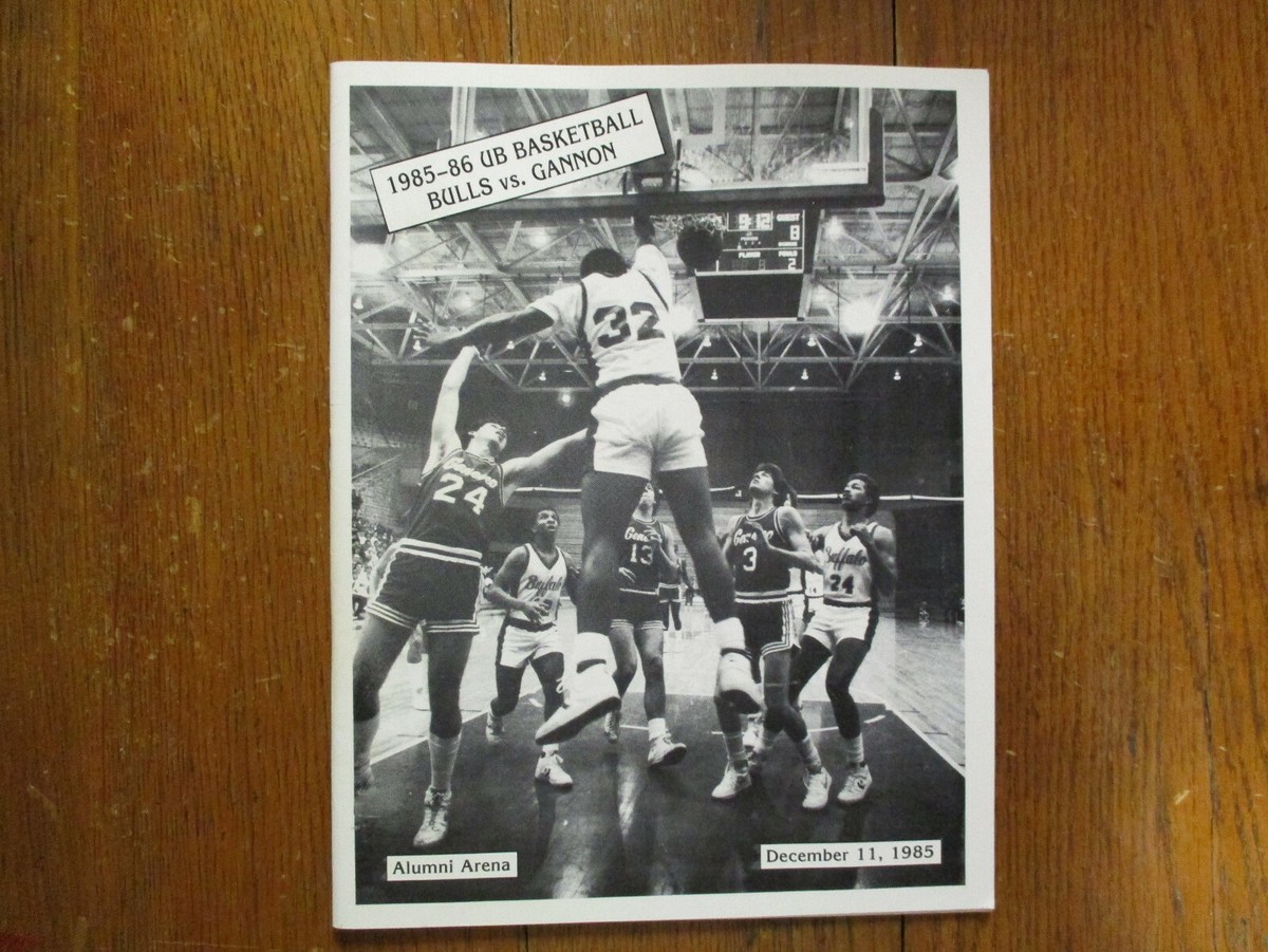 1985 University of Buffalo Men Basketball Program(20 Sig/DAN