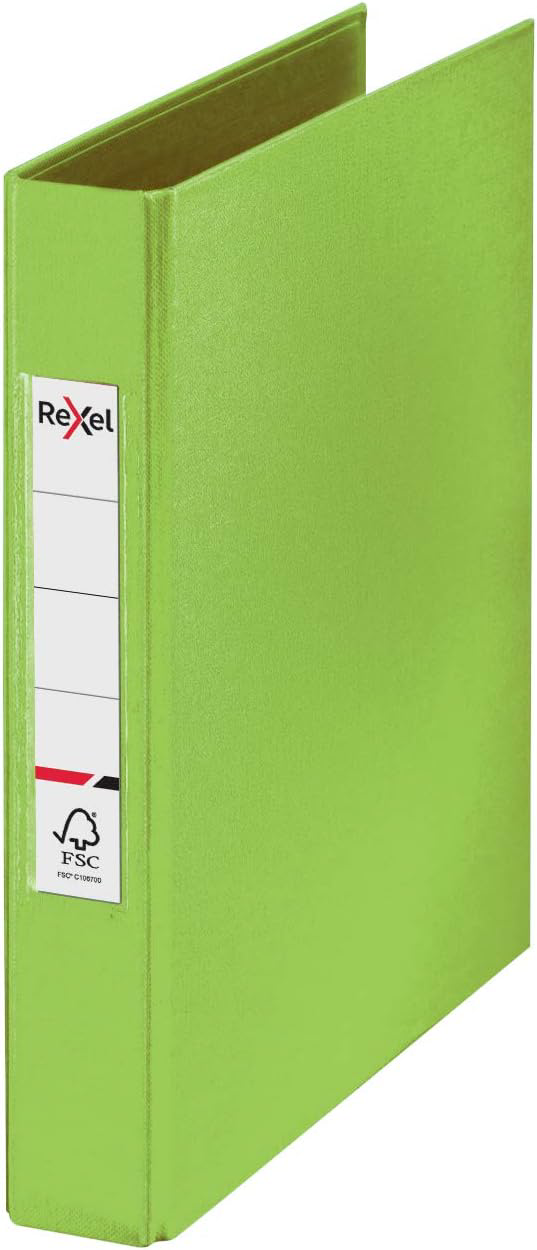 Rexel A5 Ring Binder, Green, 25 mm 2 ORing Diameter, Choices, 2115561 eBay