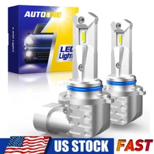 AUTOONE 9005 HB3 LED Headlight Bulbs High/Low Beam Super Bright White Kit 2PCS