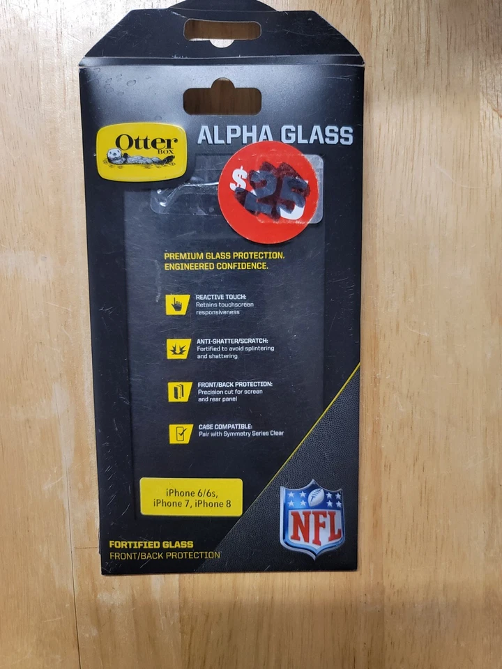 Raiders Otter Box Alpha Glass IPhone 6/6s, 7, 8 - Image 3 of 4