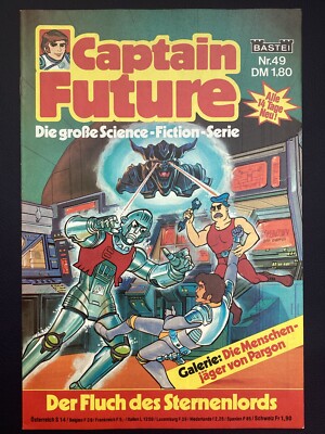 Bastei Comic Captain Future #49 -  Der Fluch des Sternenlords  - Z1-2