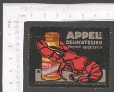 AOP Germany Advertisement poster stamp Appels Delikatessen Mayonnaise, unused