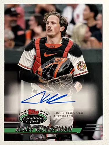*Read Description* Adley Rutschman 2024 Topps Stadium Club Variation Auto 19/50