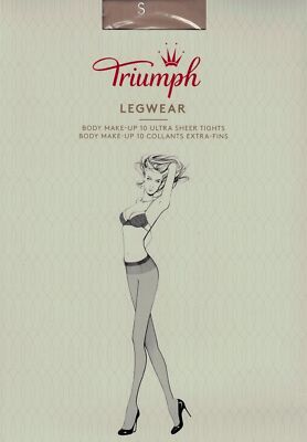 Triumph Legwear Body Make-up 10 Ultra Transparente Strumpfhose Gobi Haut