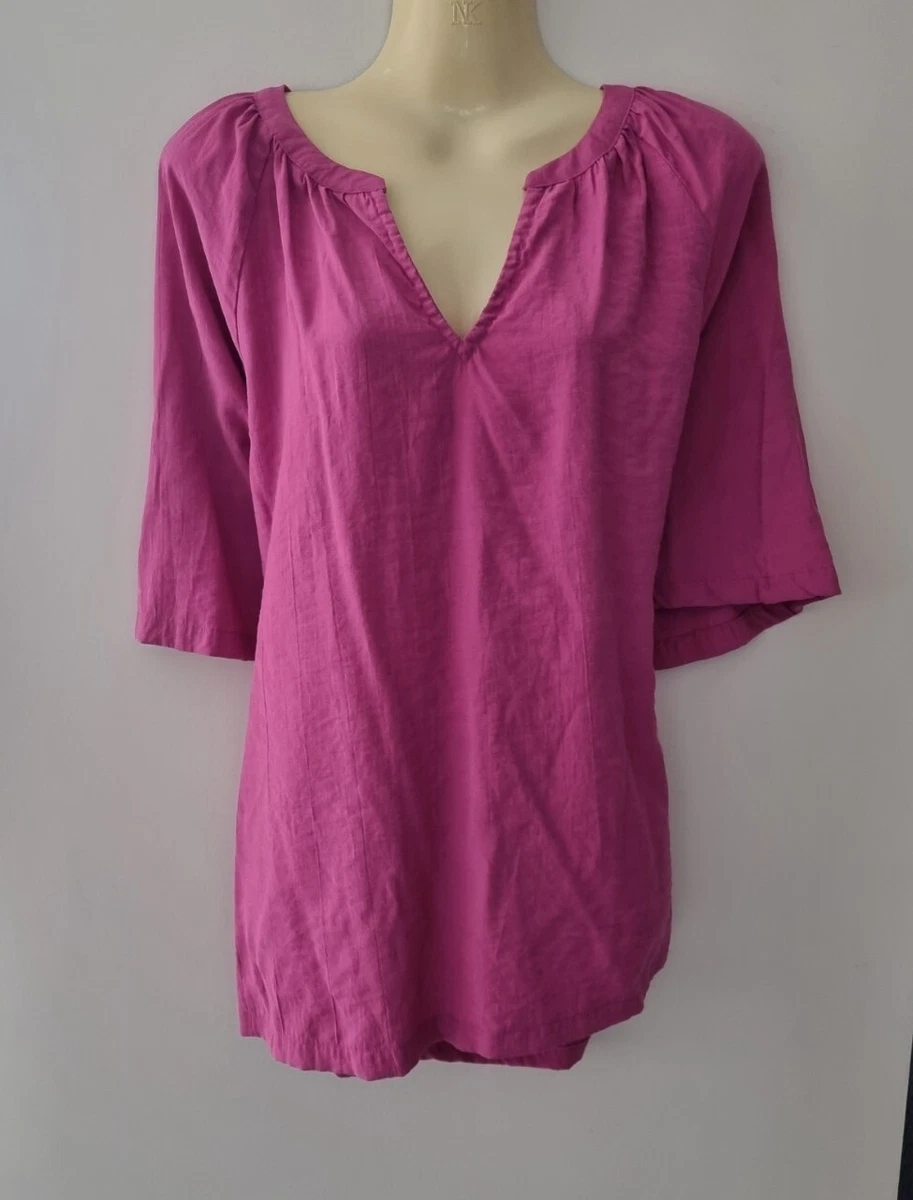 Kmart Plus Size Pink Short Sleeve Tshirt Top Blouse Size 18 eBay