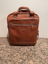 Hartmann 1st Generation Tan Belting Leather Backpack Vintage Very Rare USA Made.