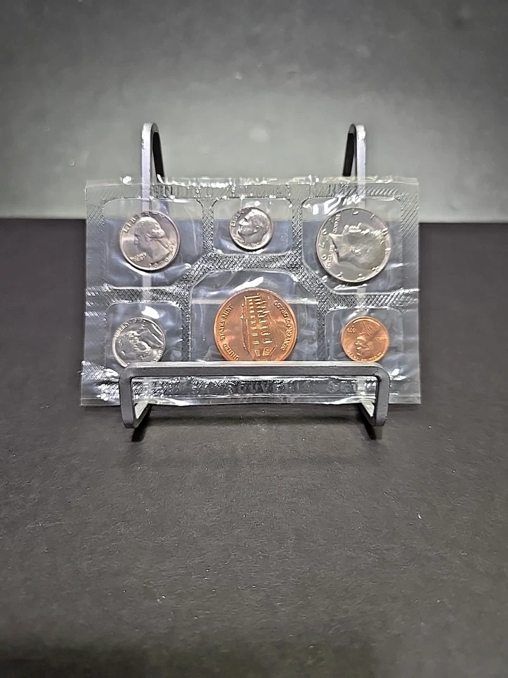 Lot of 3 -1979 Denver Mint Souvenir Coin Set–BU Coins–in Original Cellophane - Image 3 of 4