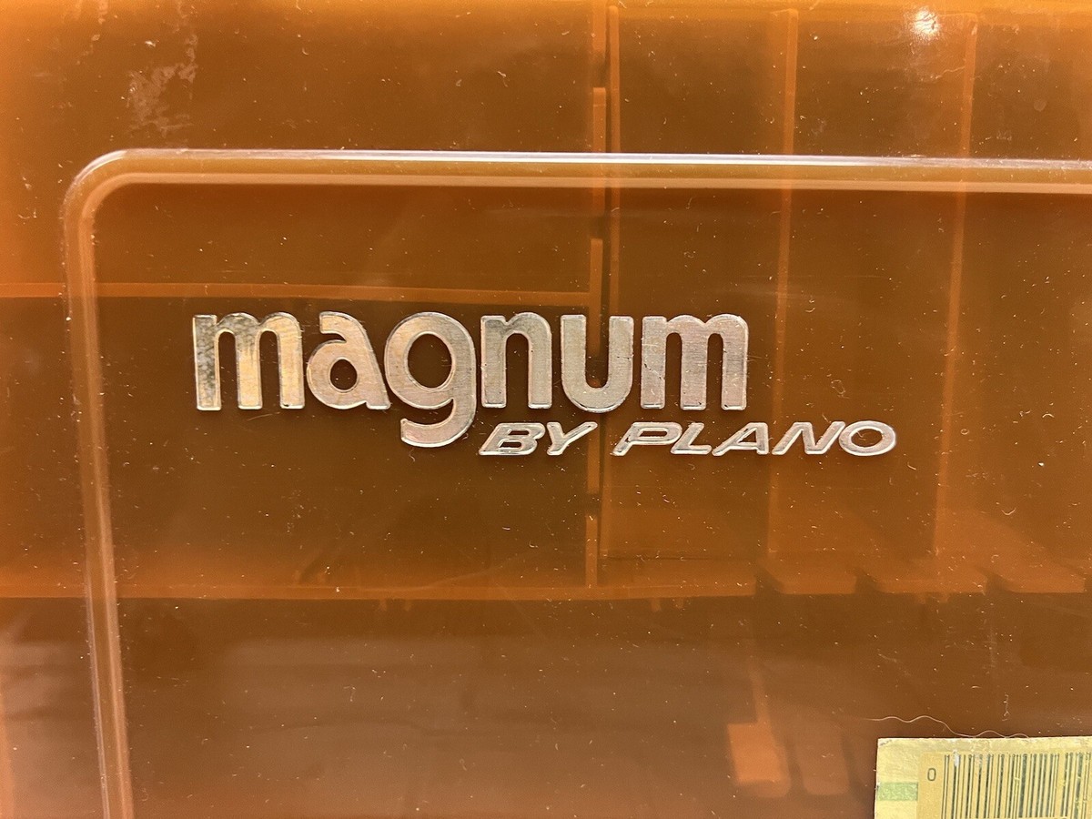 Magnum By Plano 1162 Tacklebox Double Sided Vintage