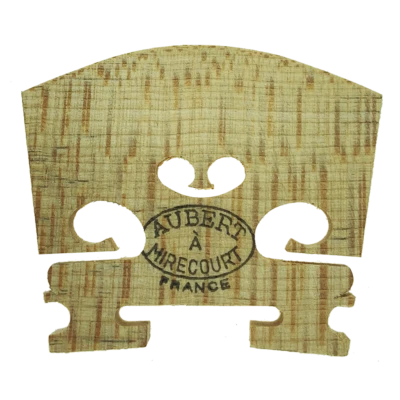 Aubert A Mirecourt French Violin 1/4 Size Bridge - Hard Maple Unfitted - Image 1 of 3