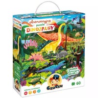 5902983493174 Czuczu Obserwacyjne Puzzle Dinozaury Bright Junior Media