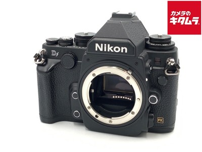 NIKON Df 16.2MP DSLR Camera Body BLACK -EXC- `6031