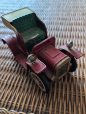 VTG Friction Toy Car c1950 JAPAN Tin Litho MODEL-T JALOPY 6 x 4" x 3 Roadster
