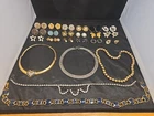 Vintage Costume Jewelry Lot Earrings Chokers Necklaces
