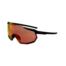 100 Percent Men's Racetrap 3.0 99mm Soft Tact Black Sunglasses 60004-00003