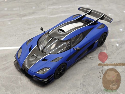 AUTOart 1:18 Koenigsegg AGERA RS Resina Diecast Coche Modelo Exhibición Adulto Regalo Azul - Imagen 5 de 25