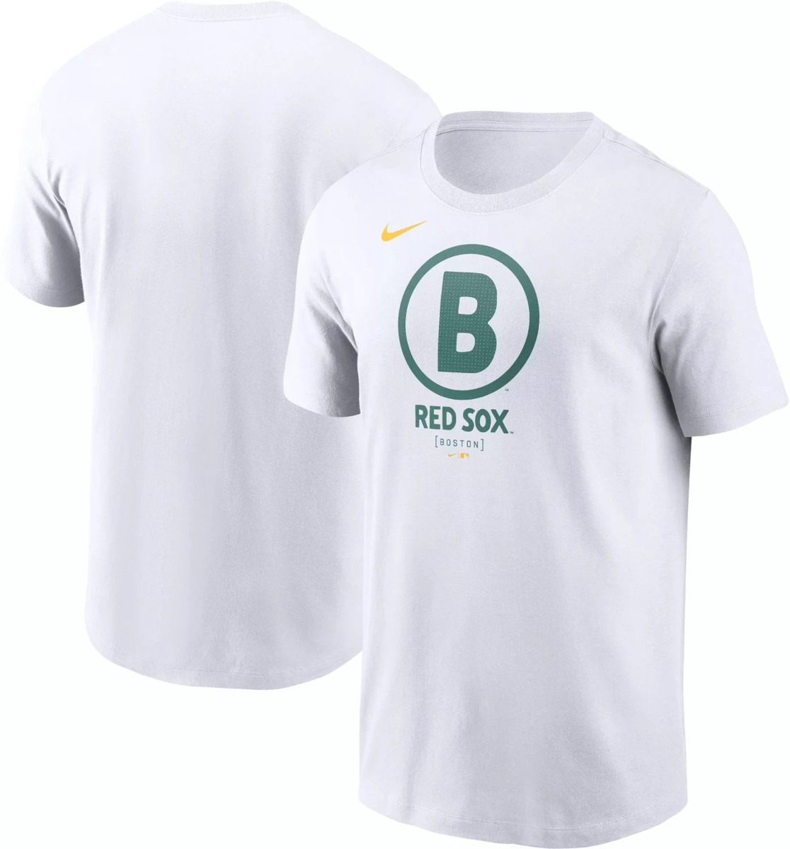 Boston Red Sox Nike 2025 City Connect Logo Green Monster T