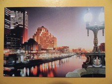 Sheraton Towers Southgate Hotel Melbourne Australia vintage postcard 