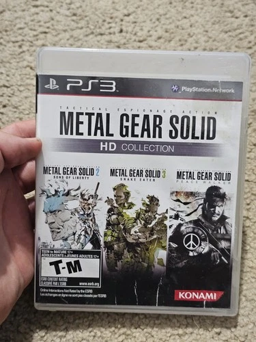 Metal Gear Solid: HD Collection Sony Playstation 3 2011 Used Nice See Pics *13