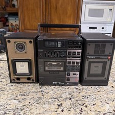 Sony FH-7 mkII MINI HI-FI COMPONENT SYSTEM mk 2 Tuner EQ Amp Japan For Parts