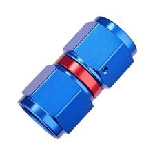 Female to Female Swivel Coupler Union Fitting Adapter Aluminum 10AN Straight