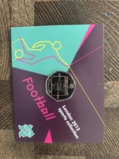 London 2012 Olympic 50p – Football Sealed