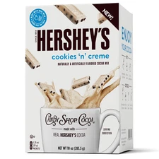 Hershey'S Cookies 'N' Creme Cocoa Mix | Hot Chocolate | 1.25 Oz Packet (8 Count)