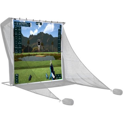 SimSpace Impact Leinwand für Driving Net Golf Sim - 2,4 x 2,5m Beamerleinwand