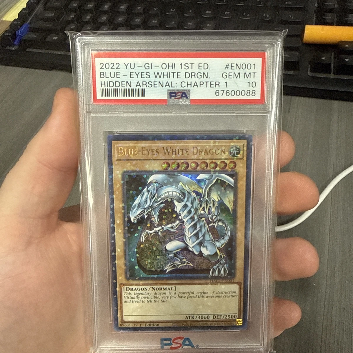 PSA Blue Eyes White Dragon Yu-Gi-Oh! Individual Cards for sale | eBay