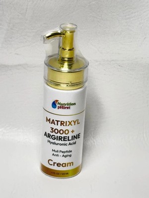 Matrixyl 3000, Argireline, Vitamin C Hyaluronic Acid Peptide Wrinkle SERUM - 4oz