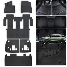 Floor Mats for 2025 KIA Carnival Hybrid 2025 KIA Carnival Hybrid Full set