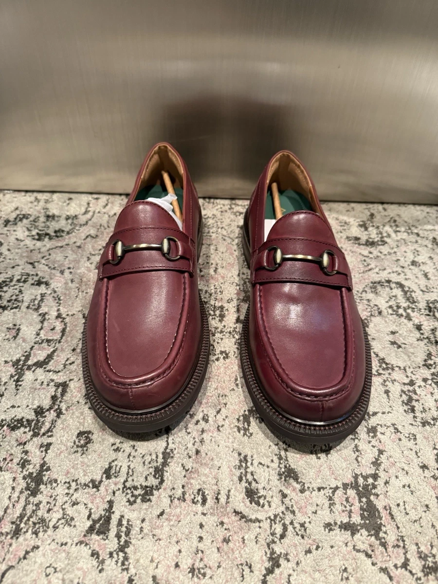 Aldo Olaleviel Shoes Mens 9.5 US Burgundy Suede Tassel Slip On Dress Loafers Aldo Red Dress Shoes for Men for sale | eBay main image 3