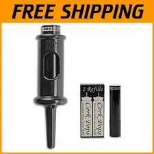 Black Wine Opener with Refill Cartridges