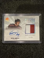 2021-22 SP Authentic Future Watch Limited Auto Patch Seth Jarvis /99 #RFWAP-SJ