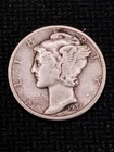 1937 (Phil mint) Mercury Dime United States 10C in rare VryFine condition L#1084