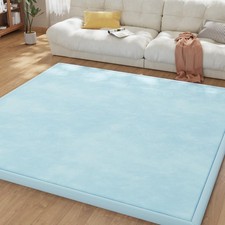 Baby Play Mat for Floor, 1.3'' Thick Memory Foam Tummy Time Mat - Super Soft ...