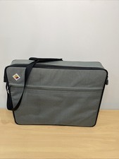 Vintage Apple Macintosh Rainbow Logo Padded Laptop Computer Messenger Bag Case