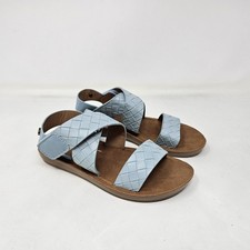 LUCKY BRAND Youth Bea 2 Cross Over Blue Sandals - 58 MSRP - MULTIPLE SIZES