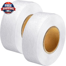 No-Sew Hemming Tape - 2 Rolls Fabric Adhesive Iron-On for Easy Repairs