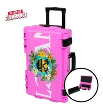 New Invicta Pink 25 Slot Rolling Watch Case Shock Dust Proof Foam Padding