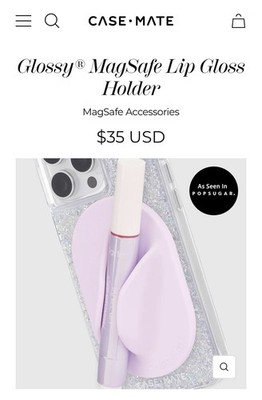 Case-Mate Glossy Magnetic Lip Gloss Holder with MagSafe - Stardust