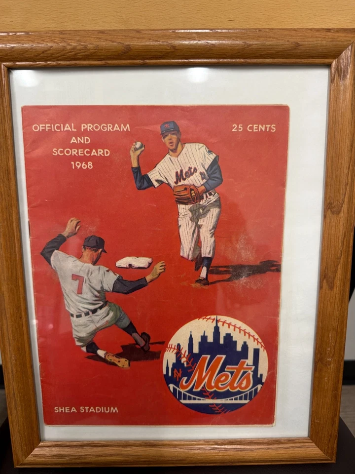 New York Mets 1968 Official Program & Scored Scorecard Mets Vs. SF Giants - Image 4 of 4