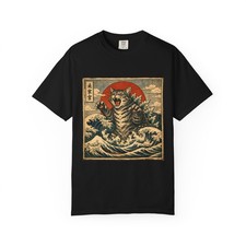 Catzilla Cat Japanese T-Shirt