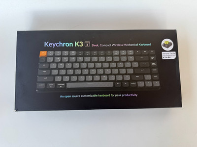 Keychron K3 V3 K3X-B4 Wireless Mechanical Keyboard RGB Banana Switch