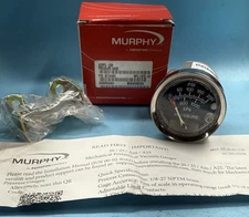 NEW FW MURPHY 05704450 A20P SERIES 2" PRESSURE GAGE🚨FREE SHIPPING🚨