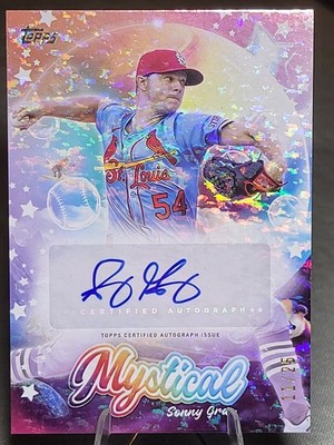 Sonny Gray Auto /25 - 2024 Topps Update Mystical - St. Louis Cardinals