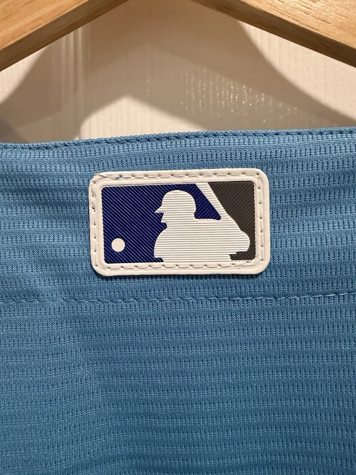Camiseta deportiva azul claro XL de Vladimir Guerrero Jr. Blue Jays #27 nueva con etiquetas Foto 4 de 4