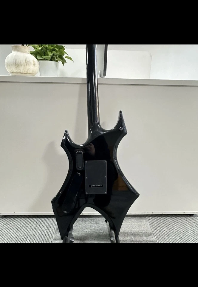 RED Warlock Electric Guitar; B.C. Rich; Brand New; Active Pickups; With Cord - Image 4 of 4