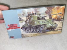 Hasegawa WW II US Army M4 A3E8 Sherman Tank Model Kit 1/72 #31115